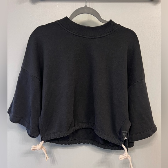 Adidas Primegreen Crop Drawstring Sweatshirt‎ - Picture 1 of 5